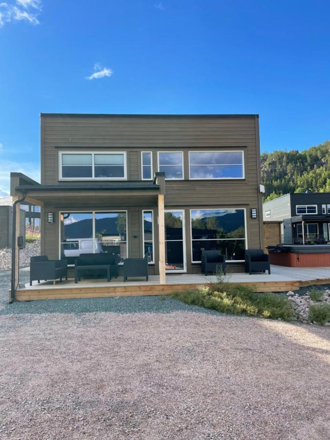 Exclusive Funkis Cabin, Lake View, Rooftop Terrace, Jacuzzi, Sauna, Close To Golf And Alpine Vradal Exterior photo